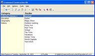 Crossword Construction Kit screenshot